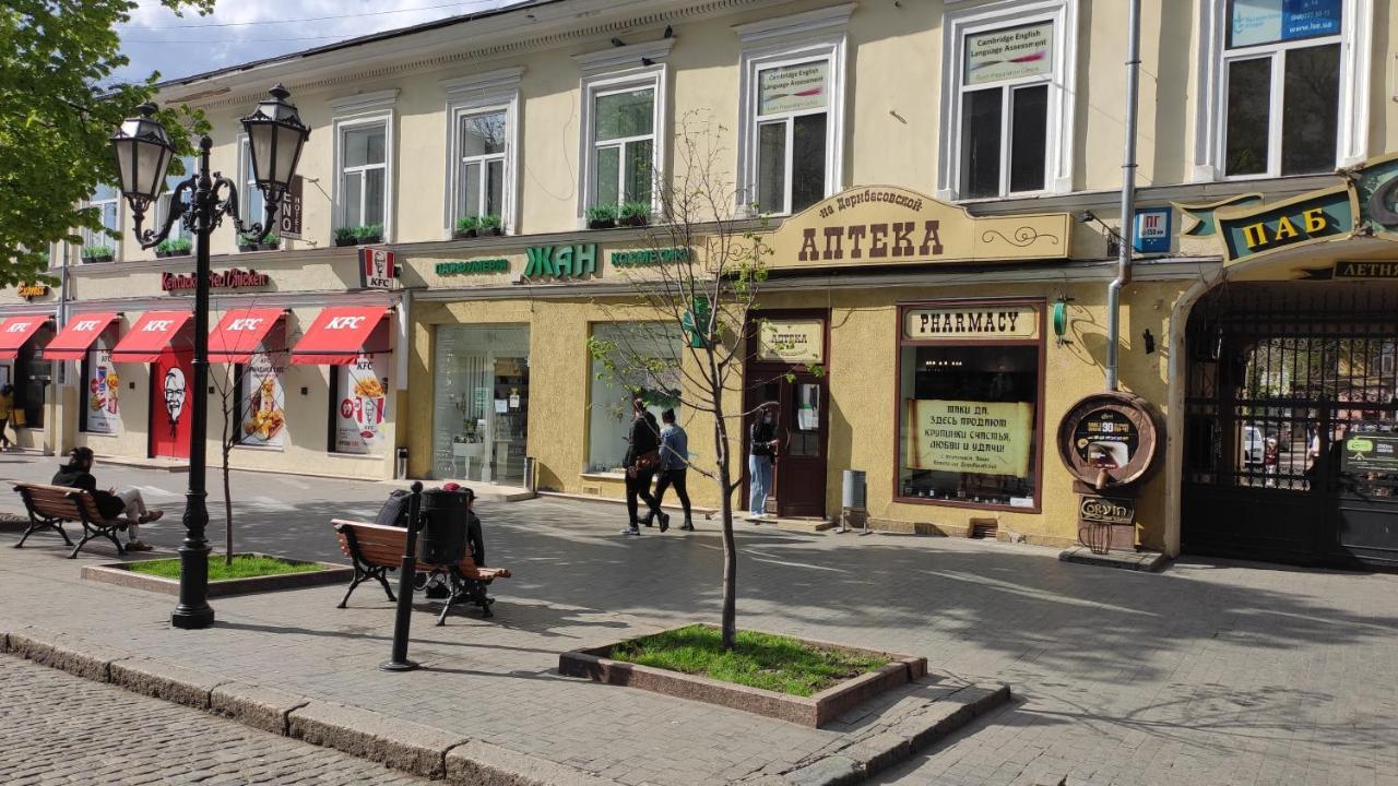 Квартира на Дерибасовcкой Одесса Экстерьер фото